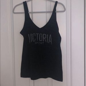 Victoria sport tank top with crisscross back